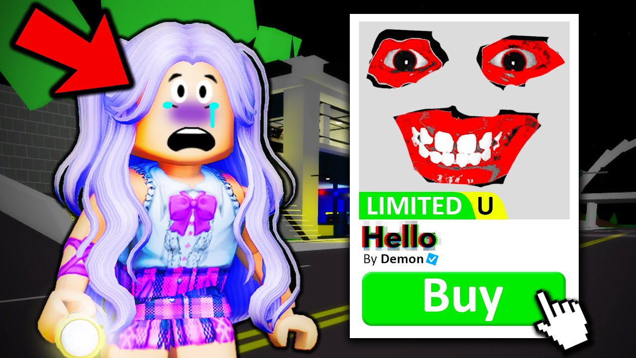 NEVER USE THIS FACE in Brookhaven at NIGHT!