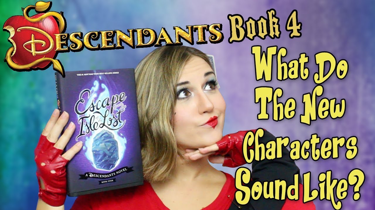 Disney Descendants Book 4 Escape From The Isle Of The Lost Impressions - Madi2theMax