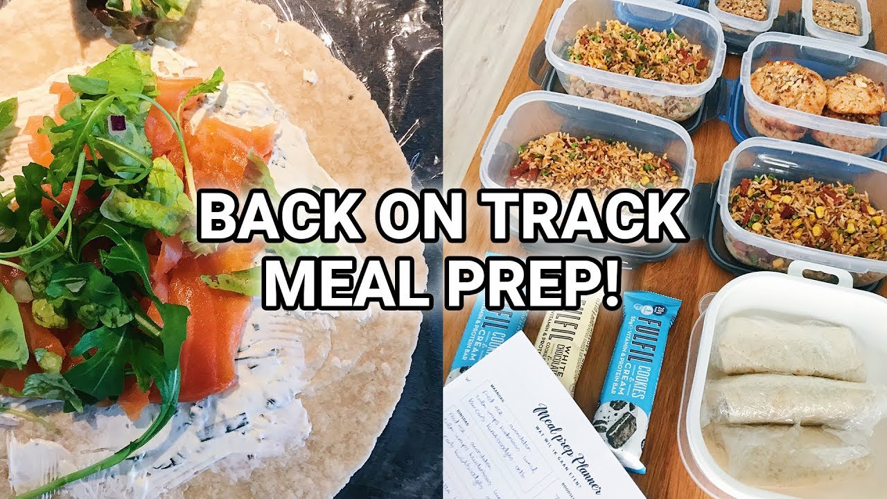 Meal Prep With Me! - Koolhydraatarme Kwarkbollen, Zalm Wraps & Fried Rice