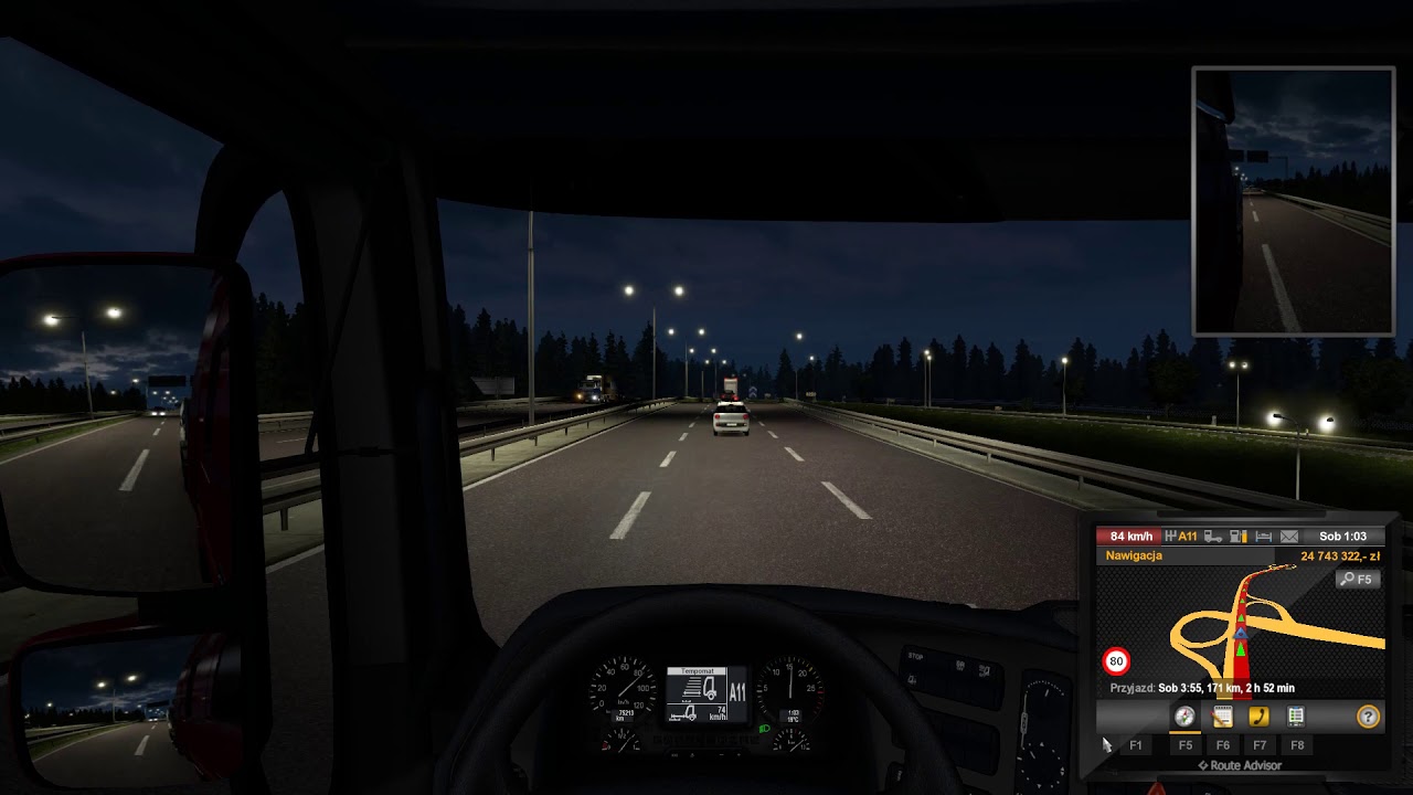 Euro Truck Simulator 2 - Uppsala - Jönköping -  Caravan