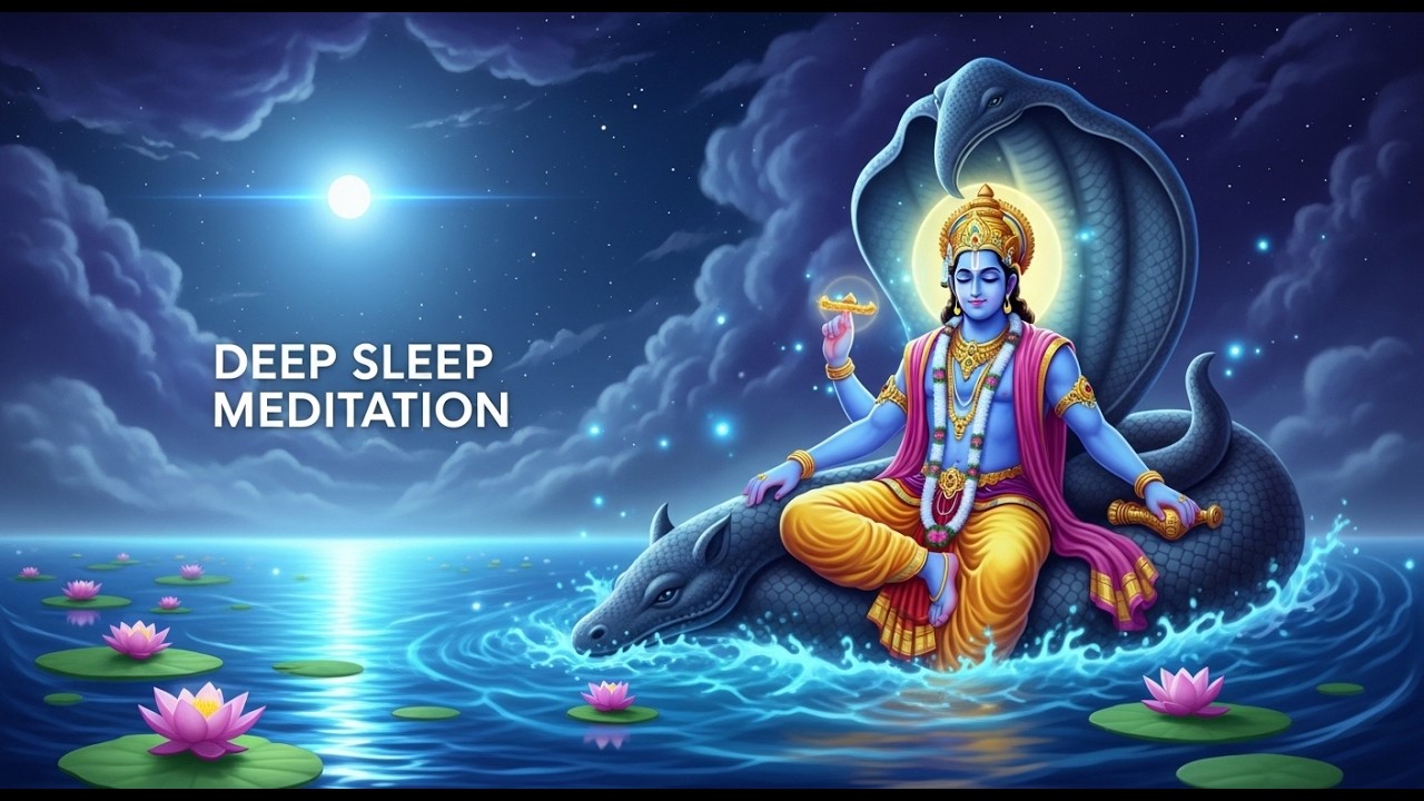 Ultimate Vishnu Sahasranamam Sleep Meditation: Divine Protection & Restorative Rest
