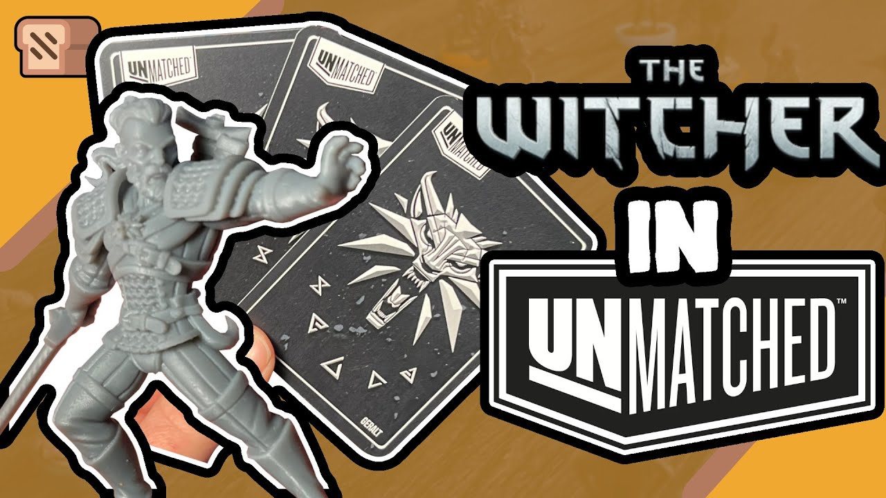 The Witcher joins the wild hunt of Unmatched! (Unmatched Custom Fighter Showcase #12)