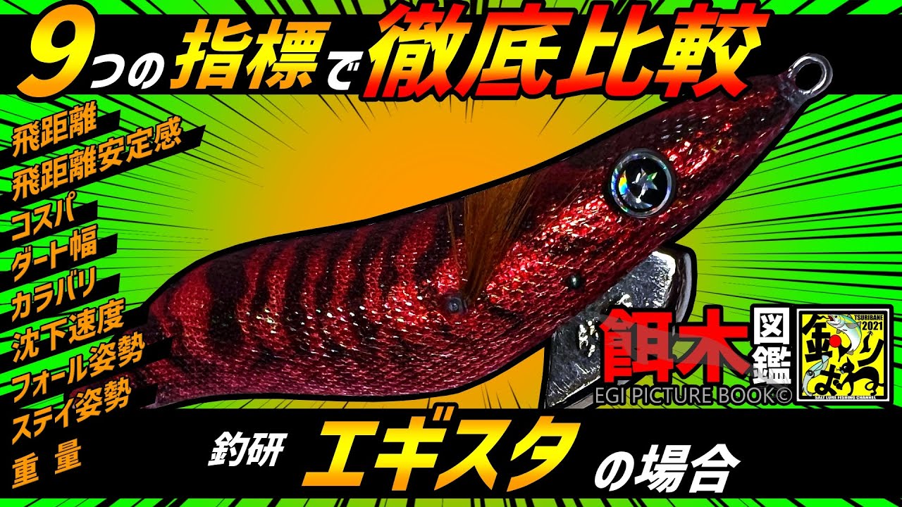 エギング界のスター？釣研「エギスタ」【餌木図鑑第35回】