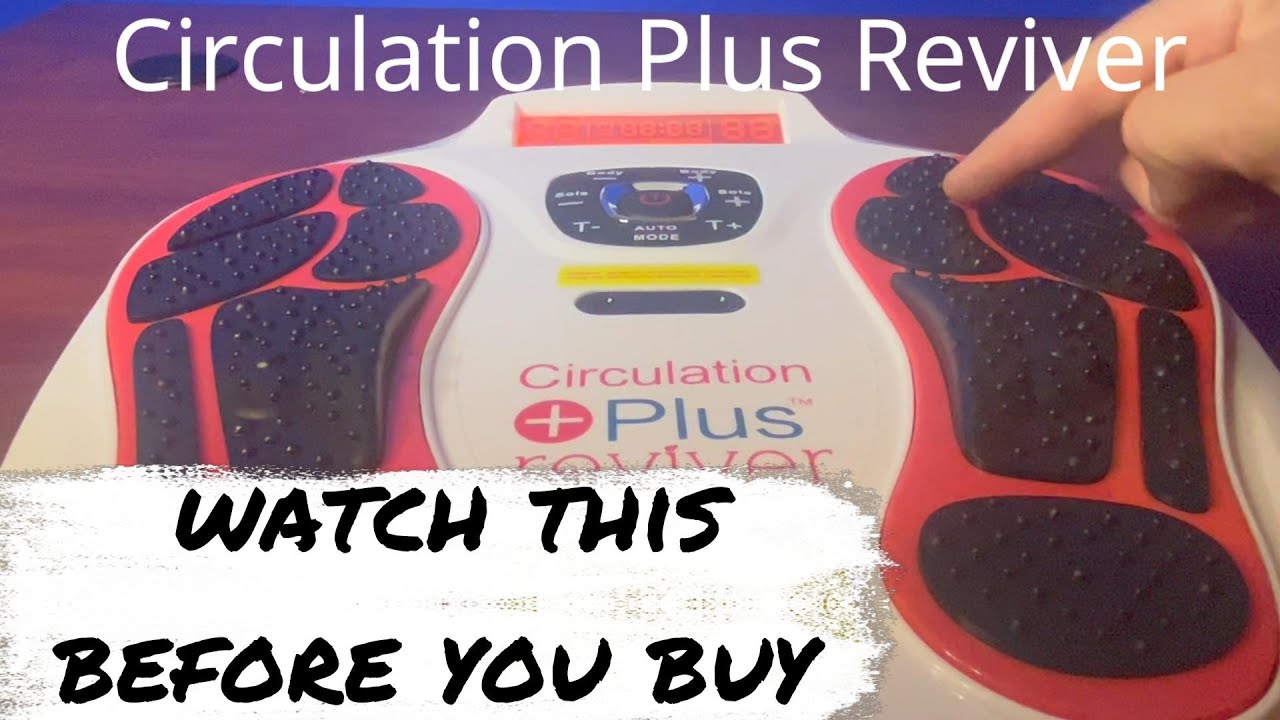 Demo Of How Cool The Circulation Plus Reviver ELECTRIFIED Foot/Muscle Stimulator Is [PRODUCT REVIEW]