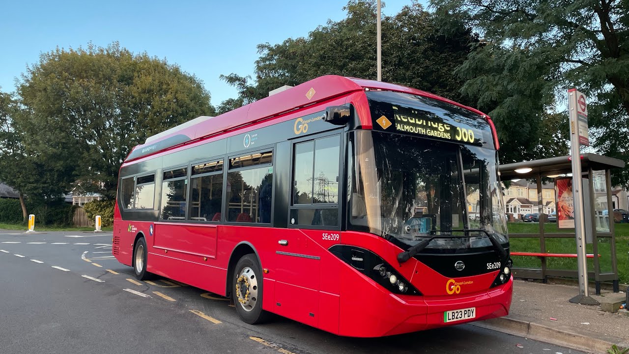 FULL ROUTE VISUAL | Route 366: Beckton Bus Station - Redbridge, Falmouth Gardens | SEe209 (LB23 PDY)