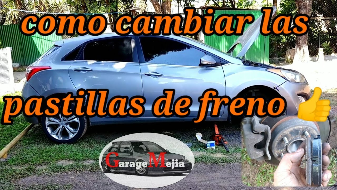 Sistema de frenos ABS Mantenimiento y cambio de pastillas al Hyundai Elantra 2014