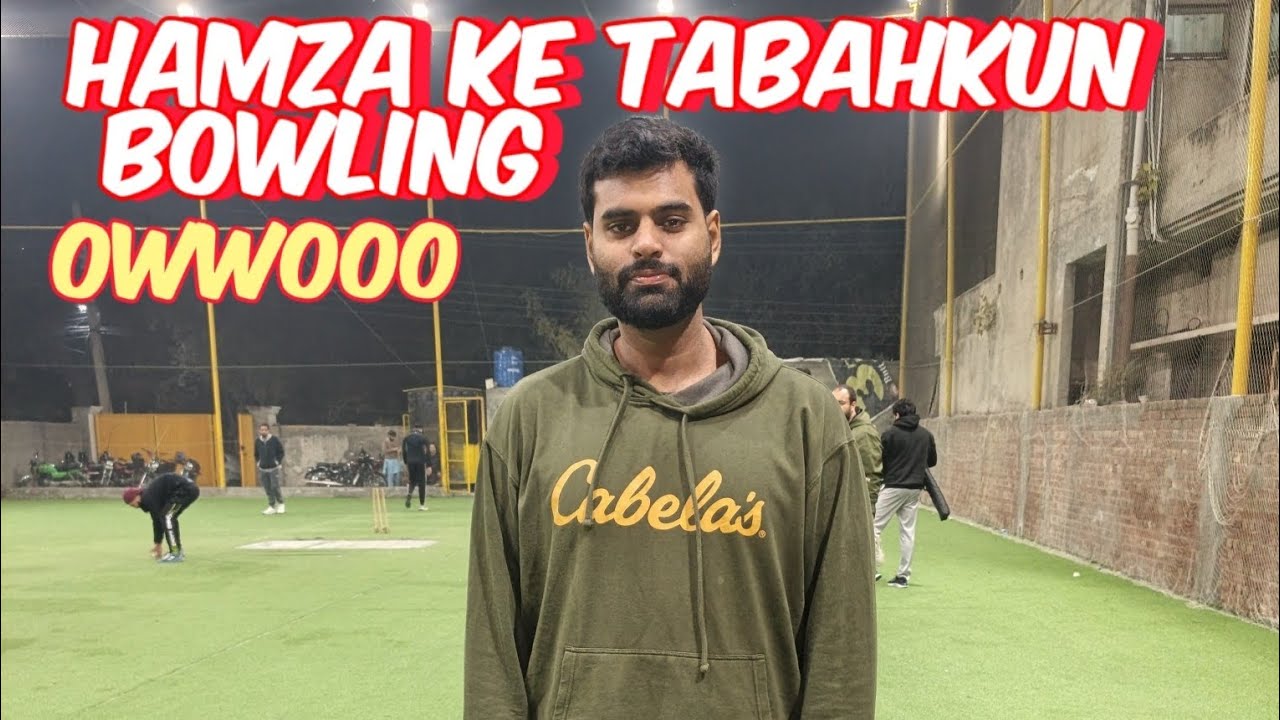 Hamza Ke Tabahkun Bowling 💪🏏#cricket #cricketlover #viralvideo