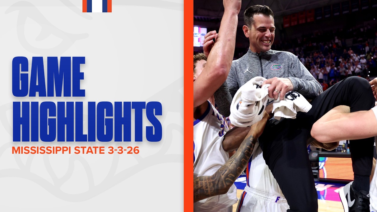 Florida Men's Basketball Highlights | Mississippi State 3-3-26