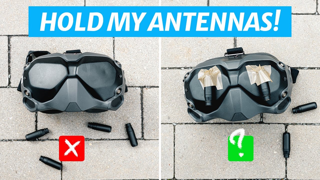 Best Way to Store DJI Goggles Antennas?