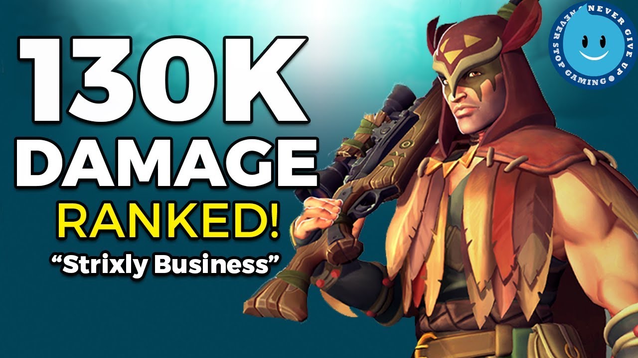 Paladins: Strix Gameplay and Loadout! UNDEFEATED IN RANKED! 130K Damage!!