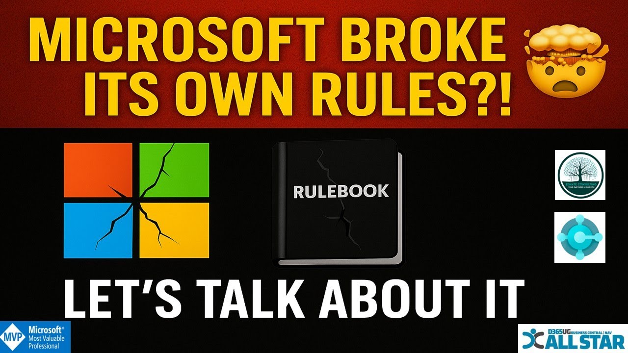 Microsoft нарушила собственные правила AL? Давайте поговорим об этом.