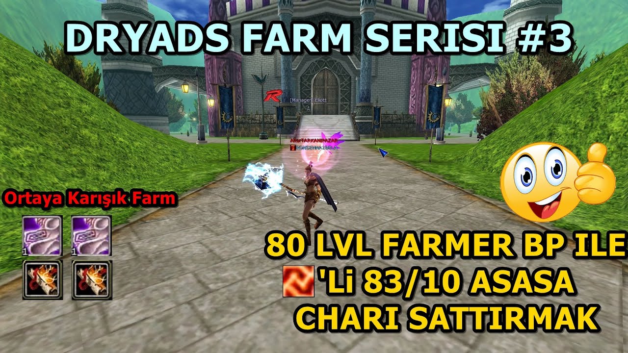 FARMER BP’yi HAFİFE ALDILAR - KNIGHT ONLINE DRYADS FARM MACERASI #3
