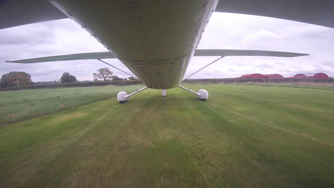 Cessna 182             Landing and Taking off from Navan Airfield Ireland