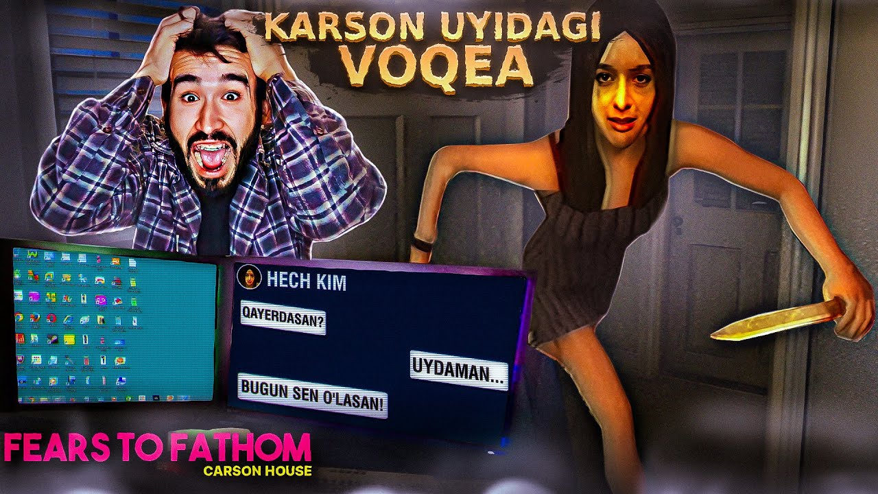 KARSON UYIDAGI QO'RQINCHLI VOQEA | Fears To Fathom :Carson House | VRzona1 #voqealar