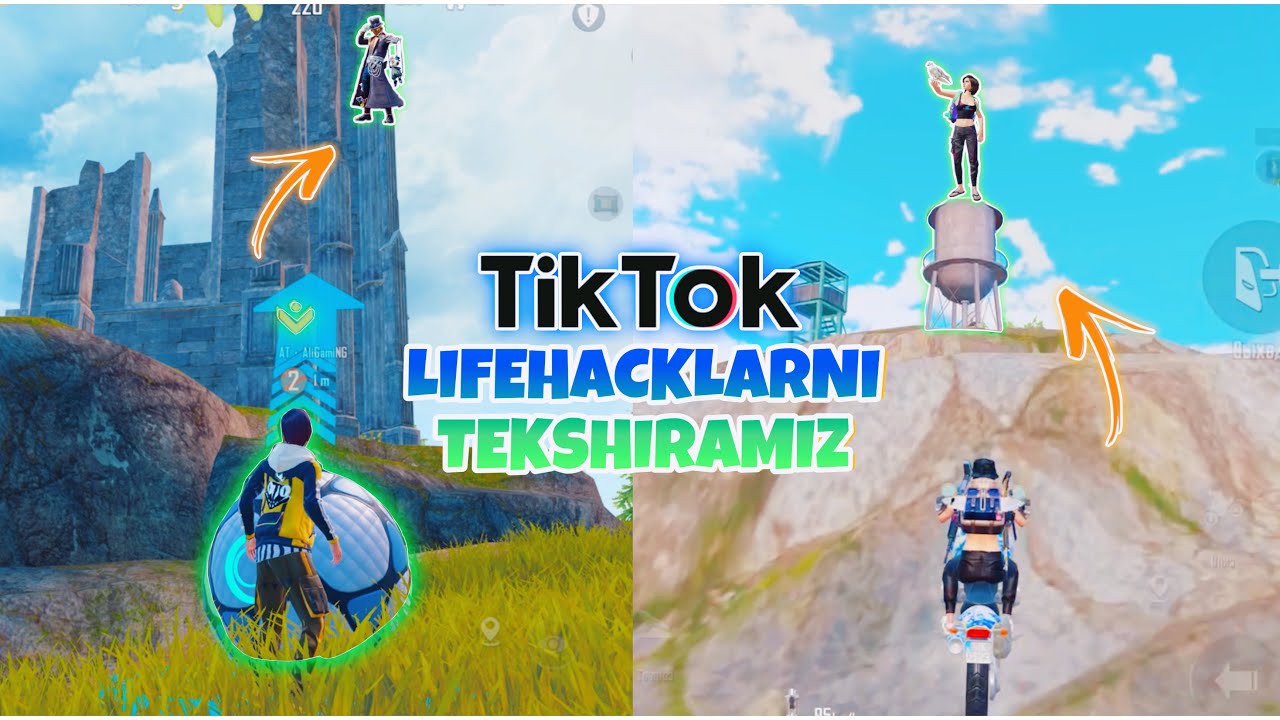 ✅TIKTOKDAGI PUBG LIFEHACKLARNI TEKSHIRAMIZ/OBUNACHILARDAN KELGAN LIFEHACKLAR⚡️