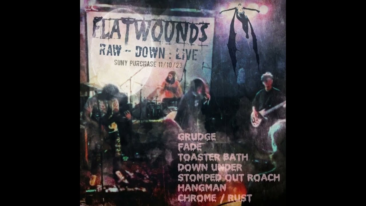 Flatwounds - RAW x DOWN LIVE (SUNY Purchase; 11/10/23) *Soundboard Audio Only*