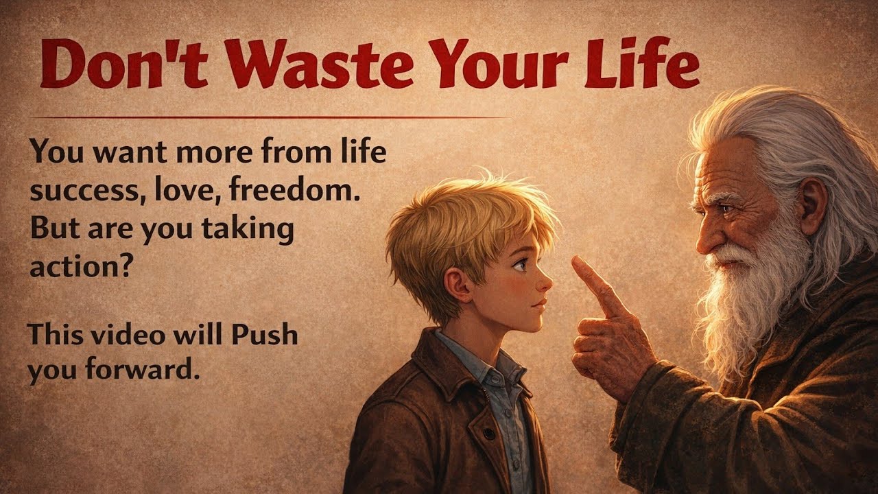 Don’t Waste Your Life — This Video Will Change Your Mindset / Easy English Stories