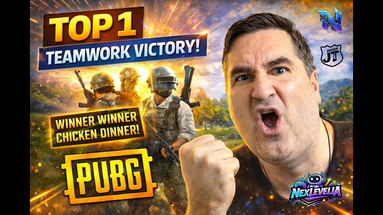 PUBG Teamwork Makes the Dream Work! 🔥🏆