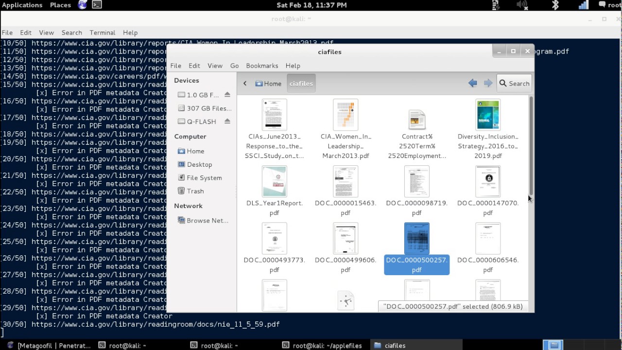 Metagoofil - Extract Metadata from Documents on Target Domain [Kali Linux]