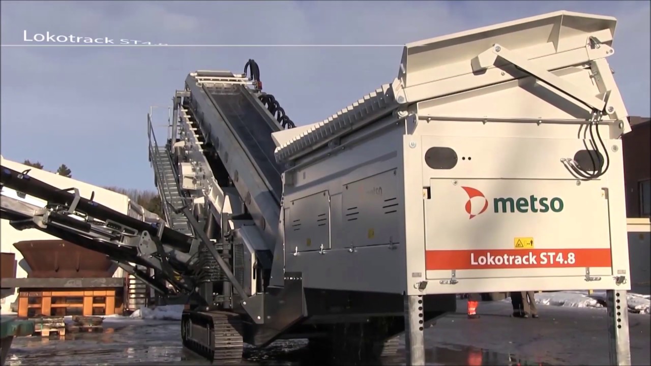 Metso Lokotrack ST Mobile Screens