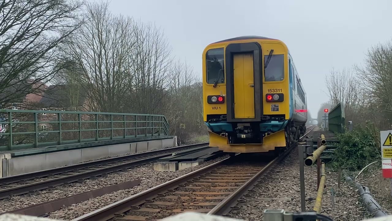Mini video test train 153311 VIU1 from “PlatformCam” 2Q21 13;15 running 57L Lea Road 9/3/2026