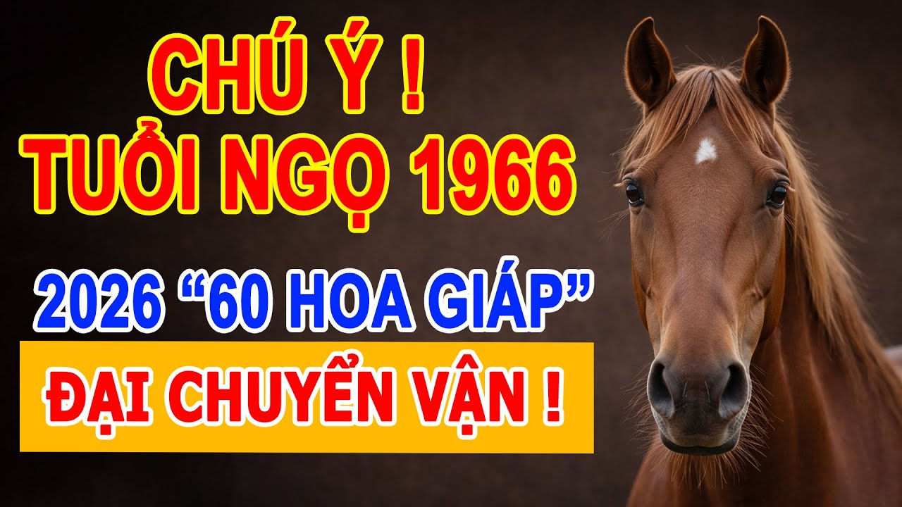 Tử Vi Tuổi Bính Ngọ 1966 Năm 2026, Lục Thập Hoa Giáp Đại Chuyển Vận, Chú Ý Nhiều Biến Động Lớn