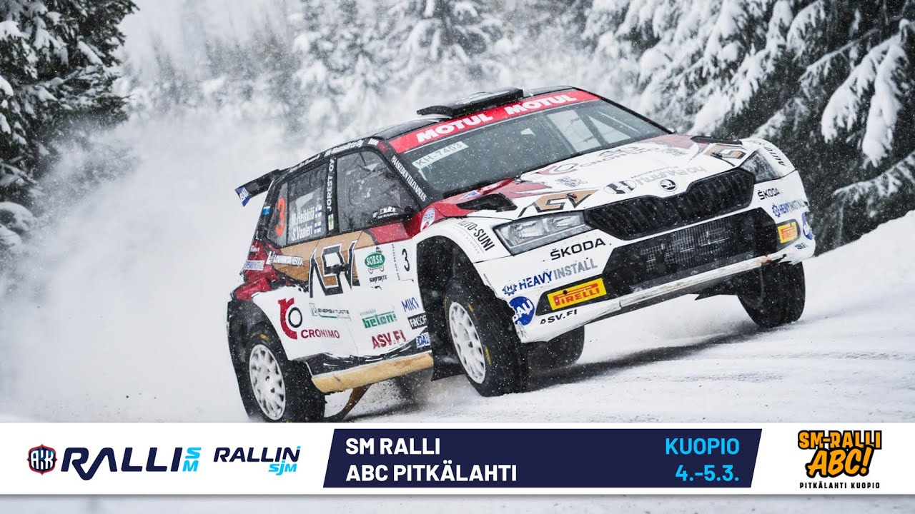 Ralli SM LIVE: SM Ralli ABC Pitkälahti Kuopio 2022 - Lauantai