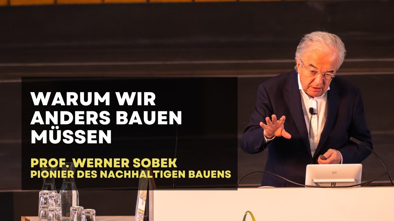 Entrepreneurship Summit 2023: Keynote Prof. Werner Sobek