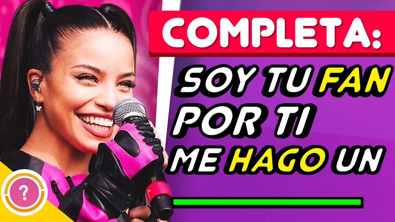 🎤 COMPLETA la CANCIÓN de EMILIA  🎶 Quiz de Emilia Mernes 🤓