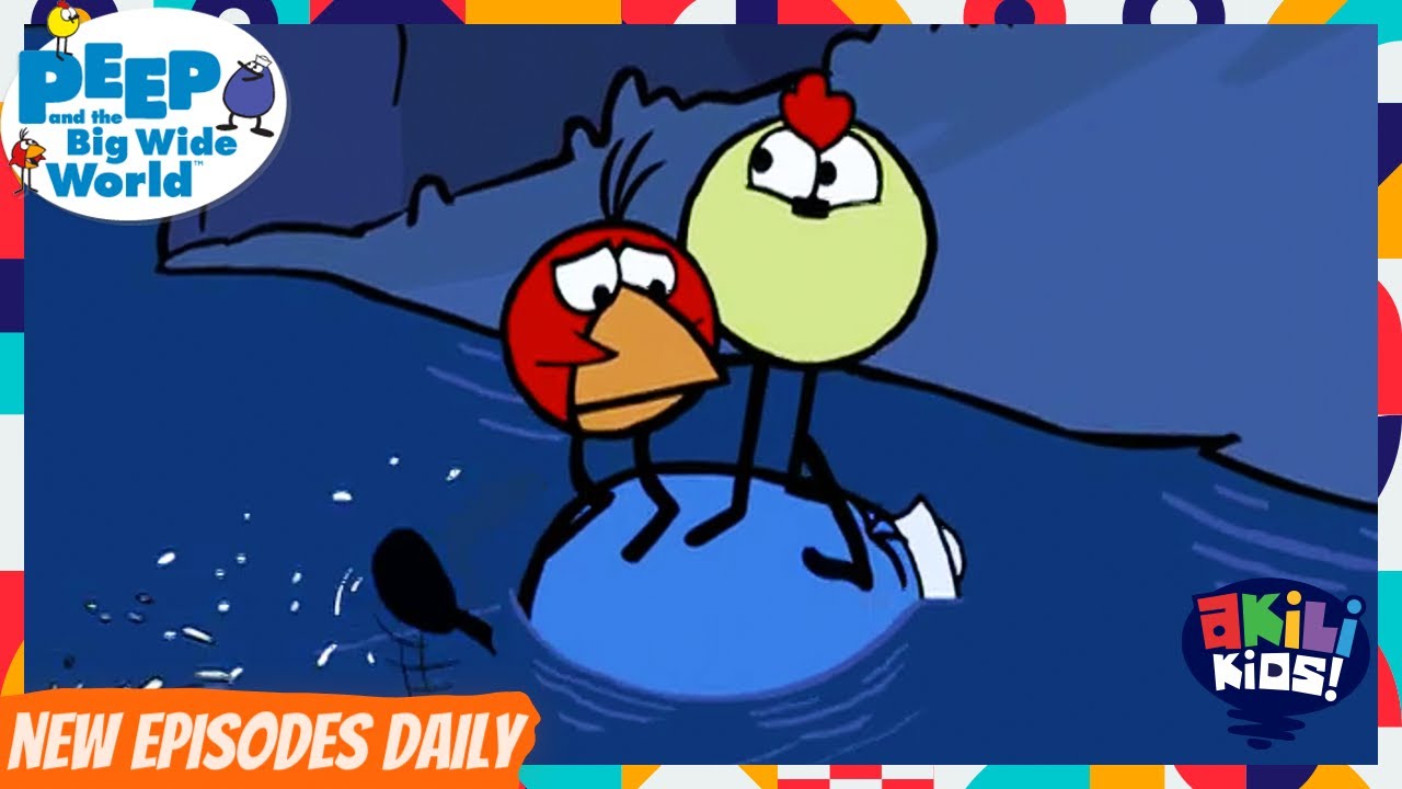 Peep And The Big Wide World | Robin In The BatCave | Akili Kids!