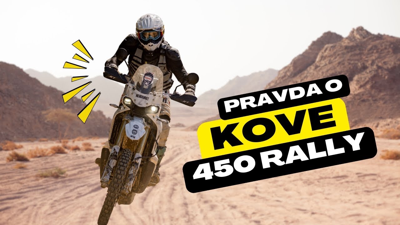 AKé je v skutočnosti KOVE 450 Rally ? Lukáš z HENDUROT