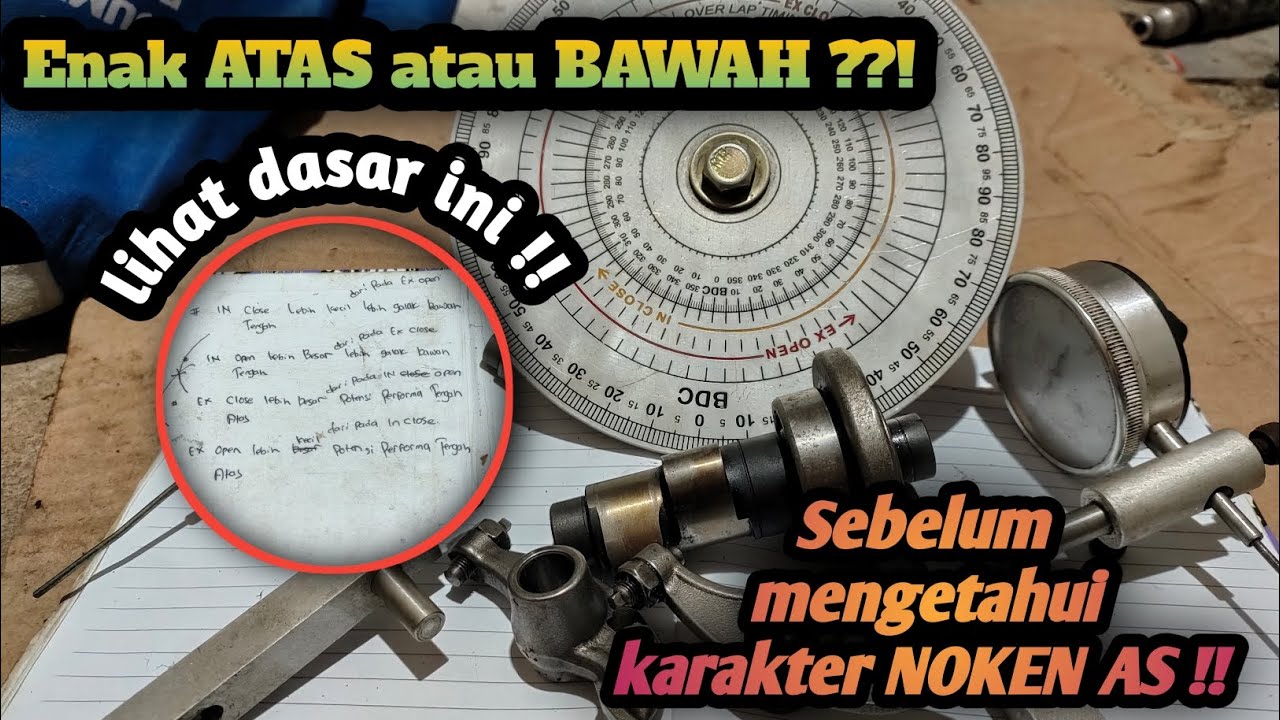 Cara mengetahui karakter NOKEN AS ‼️ enak putaran ATAS atau BAWAH 🔥
