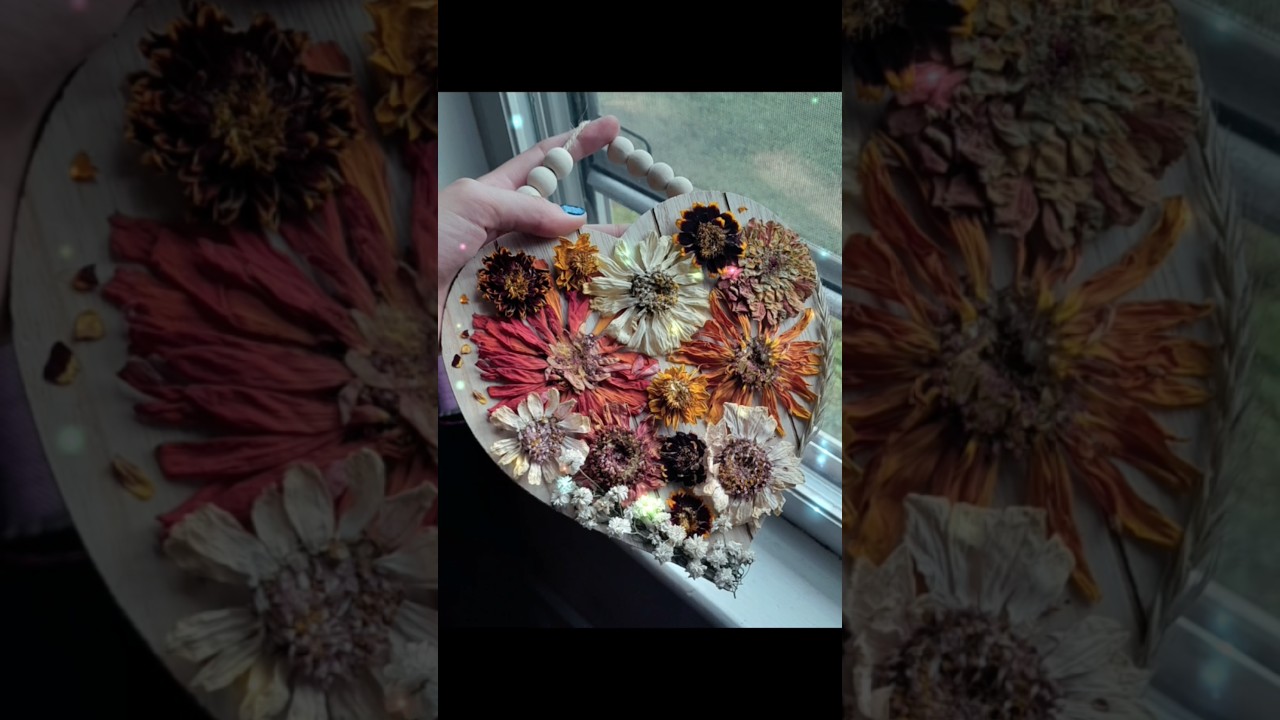 how to dry any flowers in the microwave!! #shorts #diy #hacks #easy