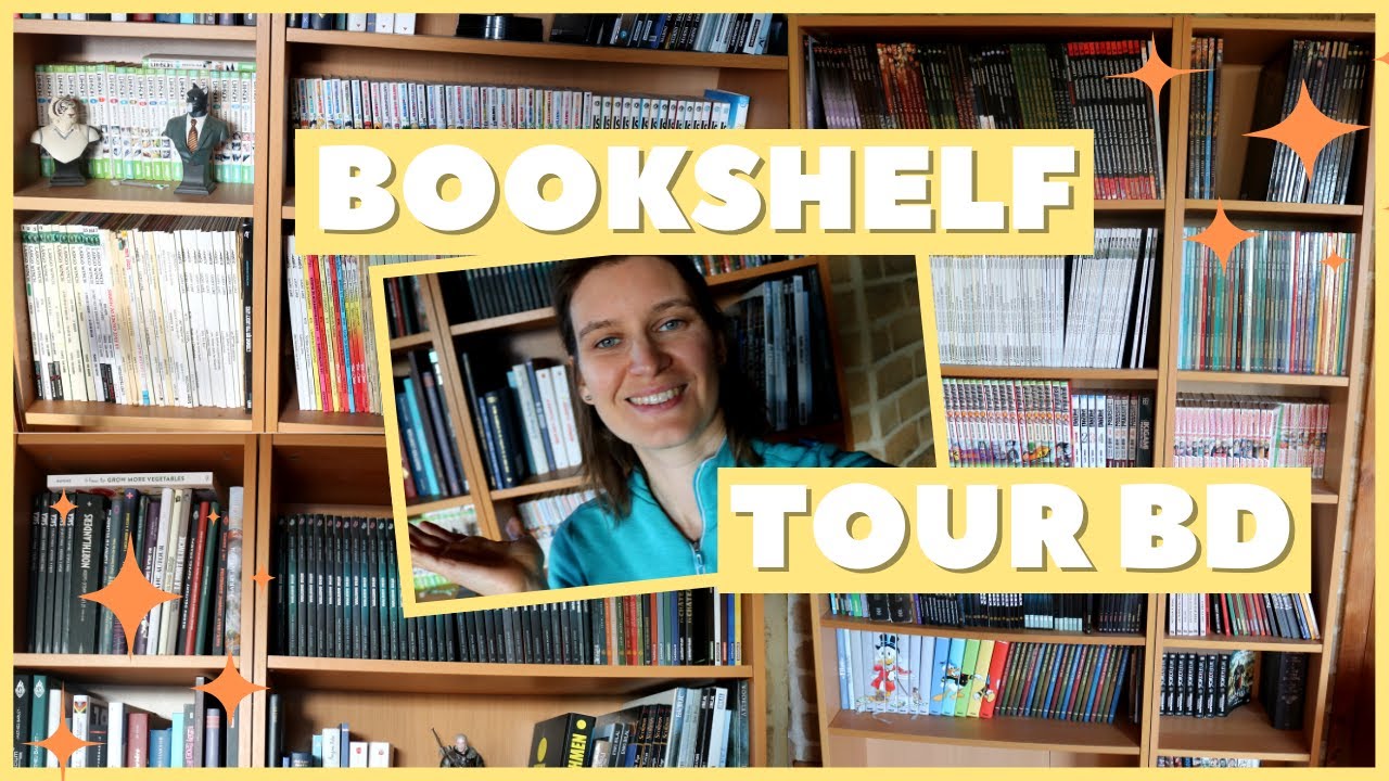 BOOKSHELF TOUR BD 2021 - Ma collection BD