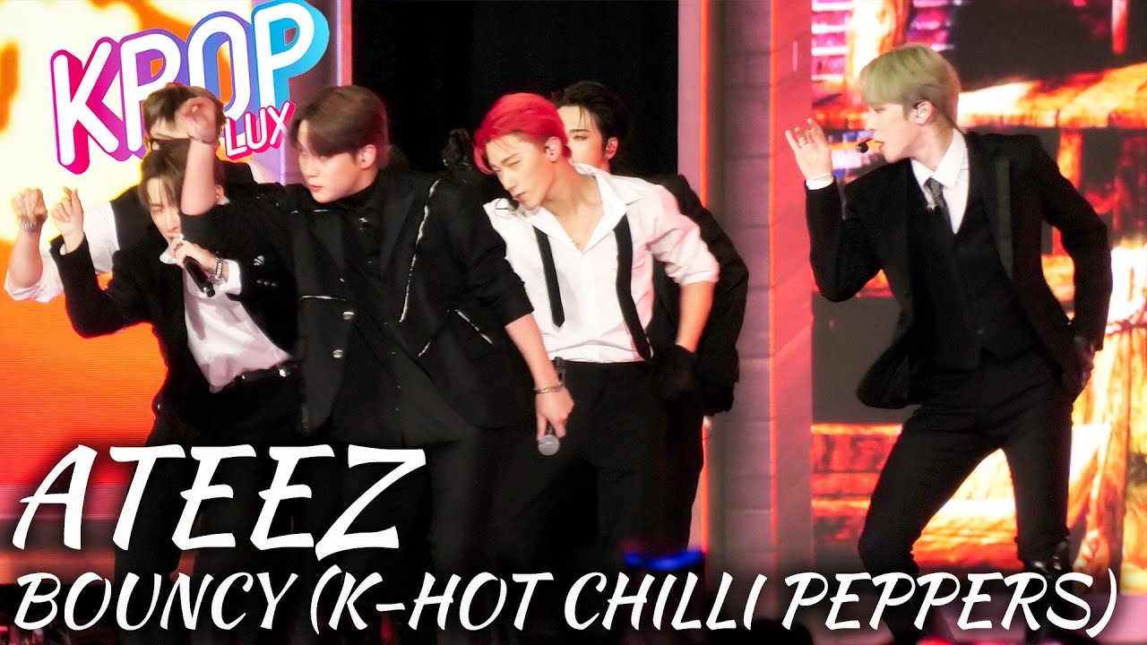 [4K] Kpop Lux 2023 ATEEZ 'BOUNCY' - FRONT STAGE Fancam