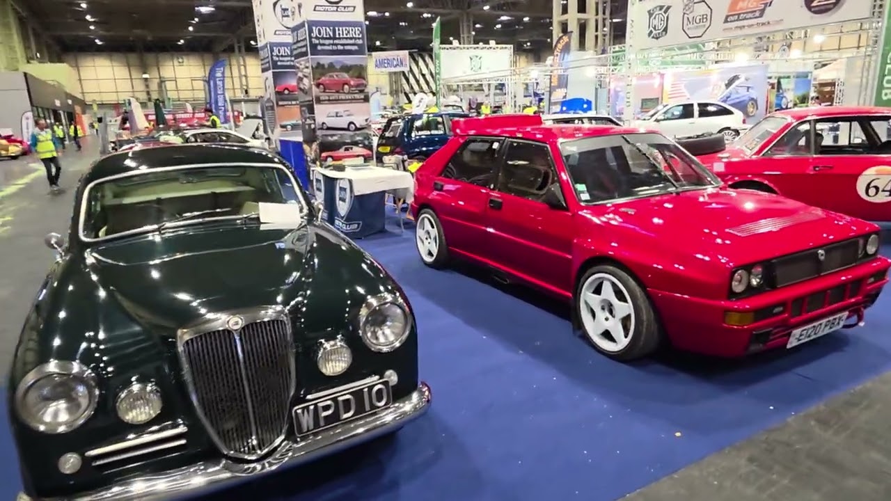 2025 Nec Classic Motor show 27 November 2025 Lancia Stands