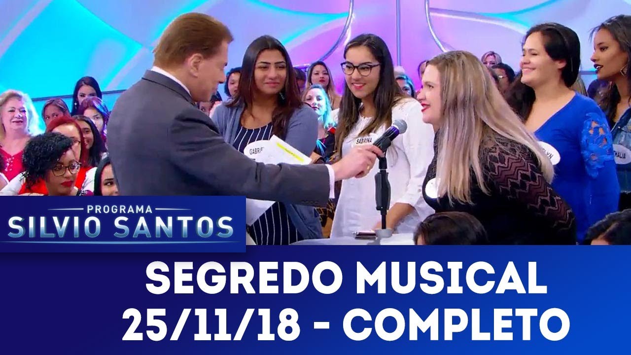 Segredo Musical | Programa Silvio Santos (25/11/18)