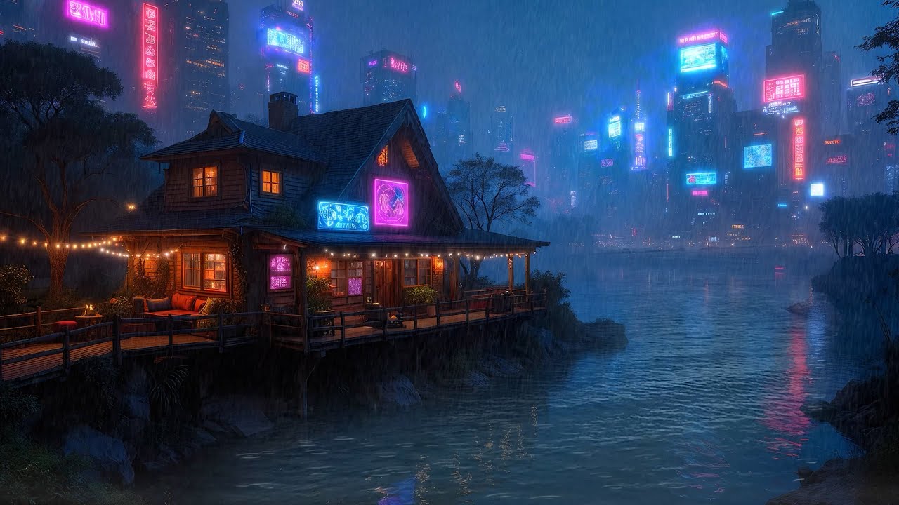 Sleep Deep Tonight 💤 Chill Lofi Beats to Release Stress, Anxiety & Overthinking | Soft Rain 🌧️