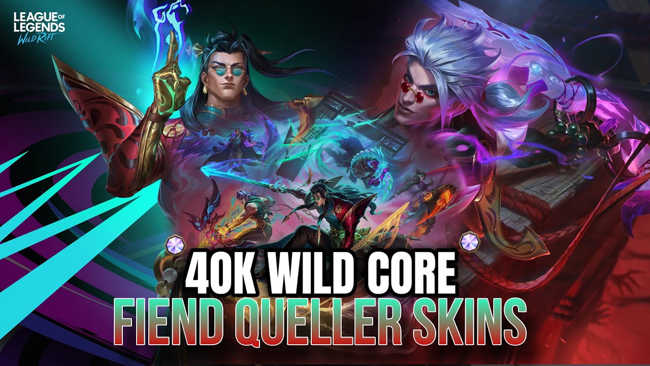 Pulling all the FIEND QUELLER Skins* League of Legends: Wild Rift