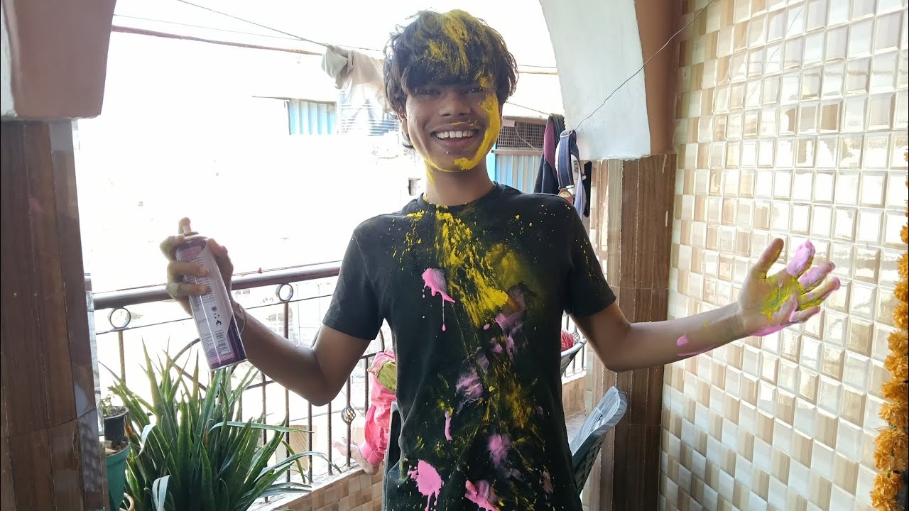 Holi 🫟 celebration vlog 😃