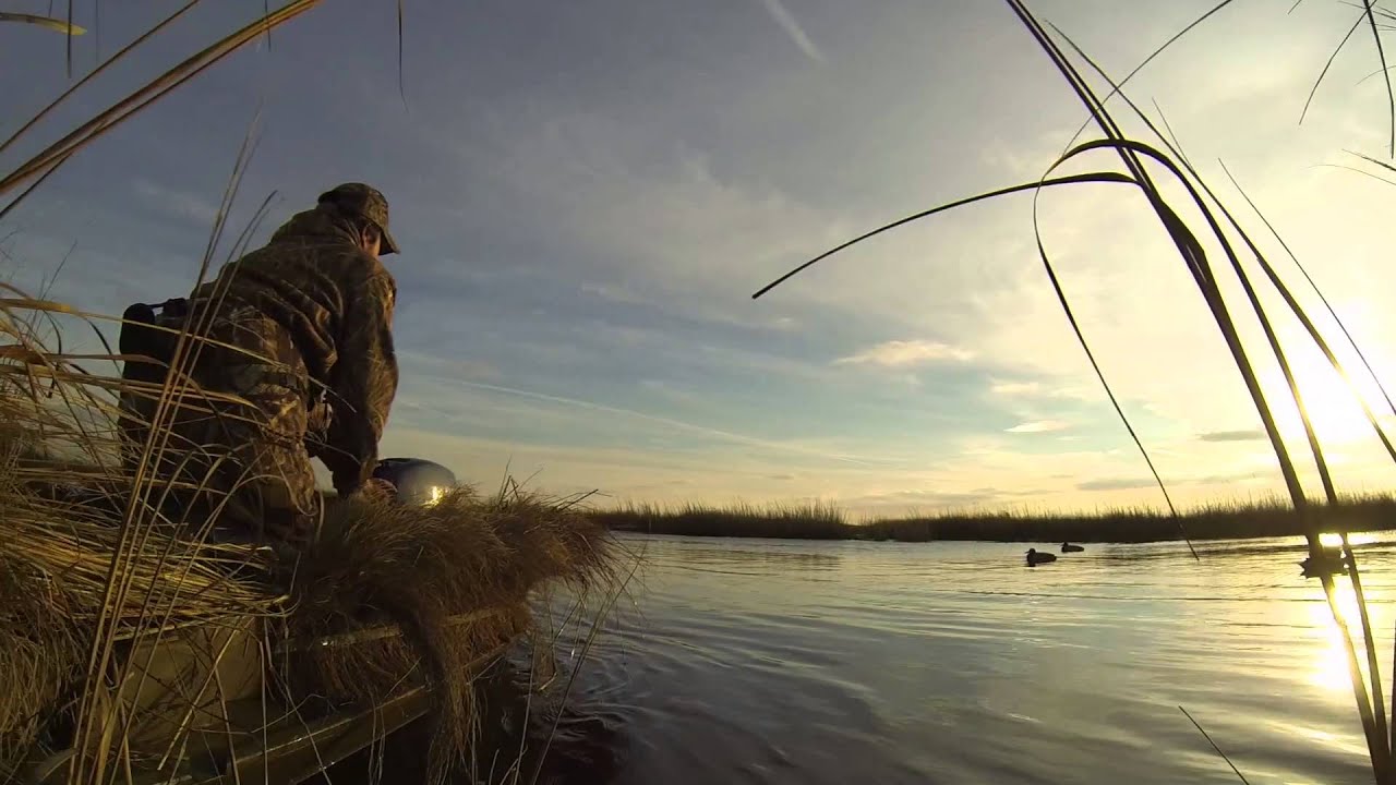 NJ Duck Hunting: South Jersey Salt marsh 12.7.13