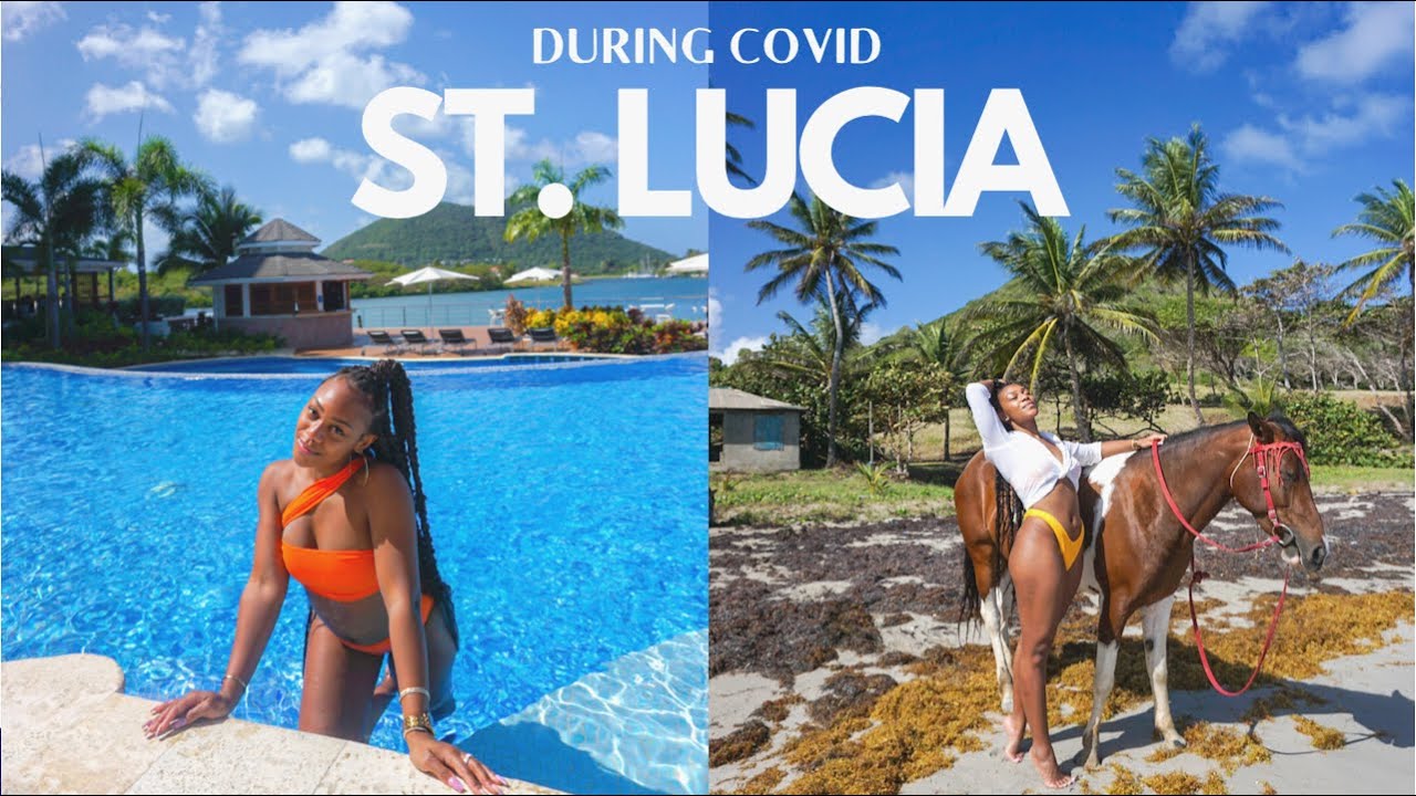 St. Lucia Travel 2021 | Volcanic Mud Baths, Birthday Trip, Horseback Riding, COVID Travel Safety