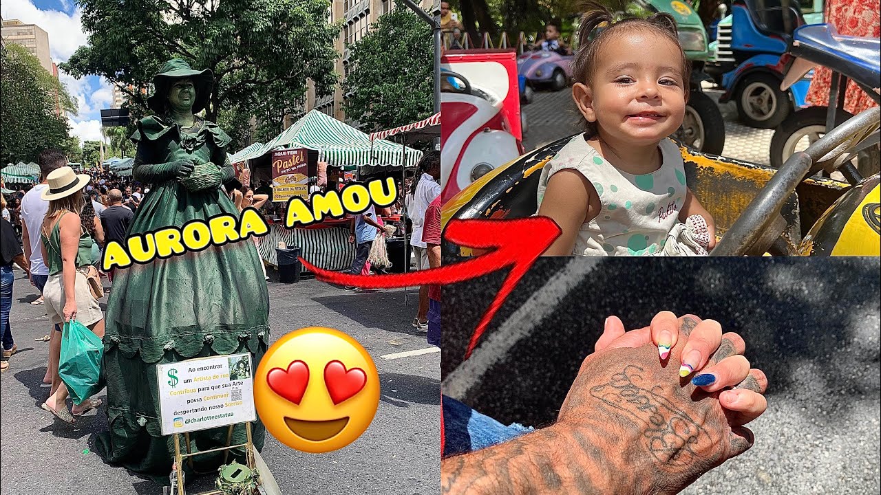LEVAMOS A AURORA PRA CONHECER A FEIRA …