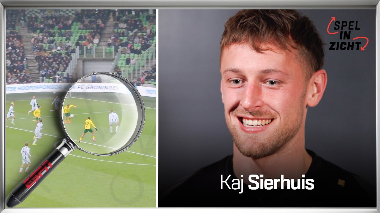 KAJ SIERHUIS denkt dat hij 20+ GOALS MAAKT BIJ TOPCLUB, HUNTELAAR als INSPIRATIE 🔥 | Spelinzicht