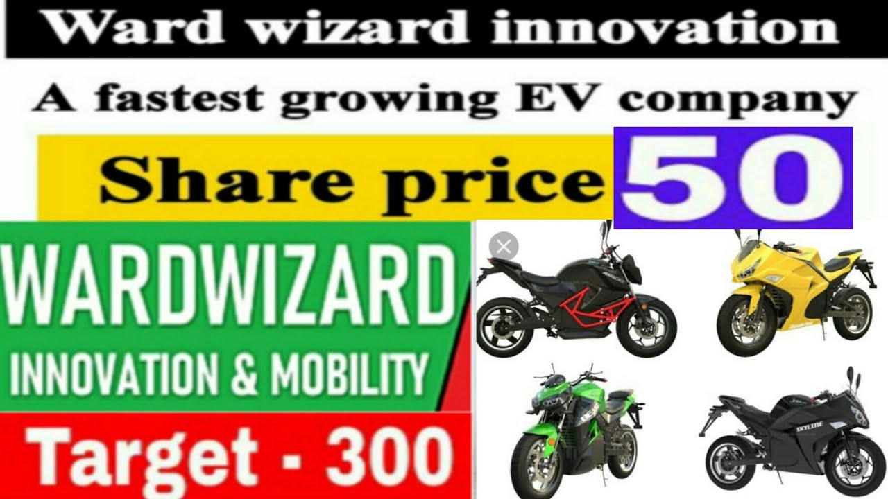 Joy E bike share ⚫Wardwizard Share Latest news ⚫Wardwizard share price target⚫Joy E bike share news