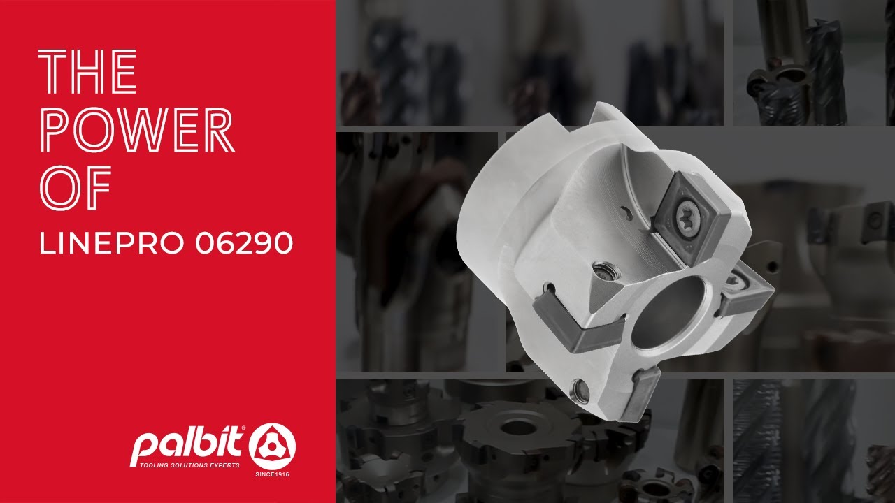 The power of SHOULDER MILLING - LINEPRO 06290 - SPMX | SPGX INSERT
