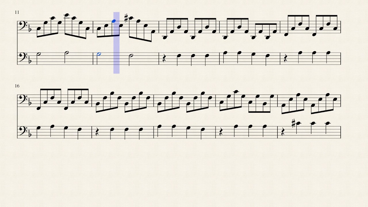 Gravity Falls Theme Song-Bassoon Duet