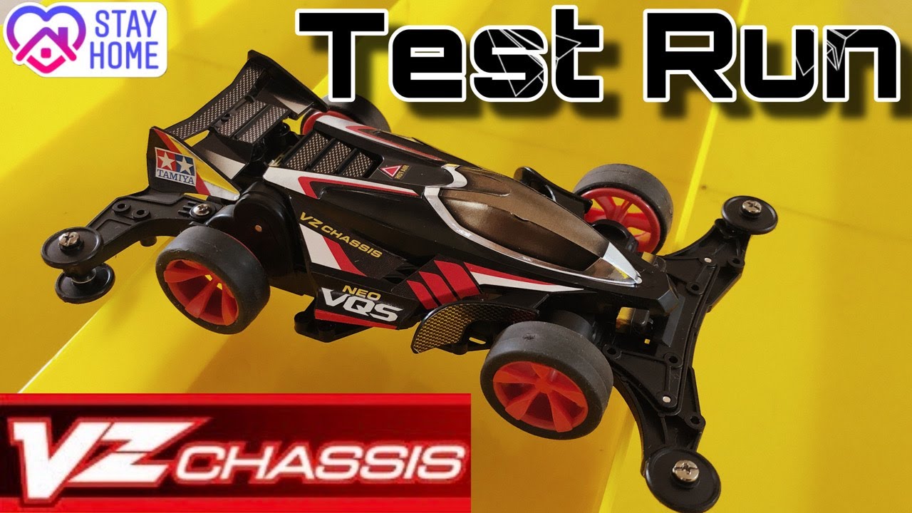 SUSAH SETTING❗ TEST RUN VZ CHASSIS  ❗ TAMIYA NEO-VQS MINI4WD