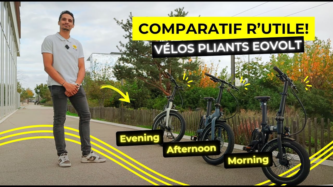 Quel v&eacute;lo pliant &eacute;lectrique Eovolt Uto choisir en 2025 ? Comparatif complet.