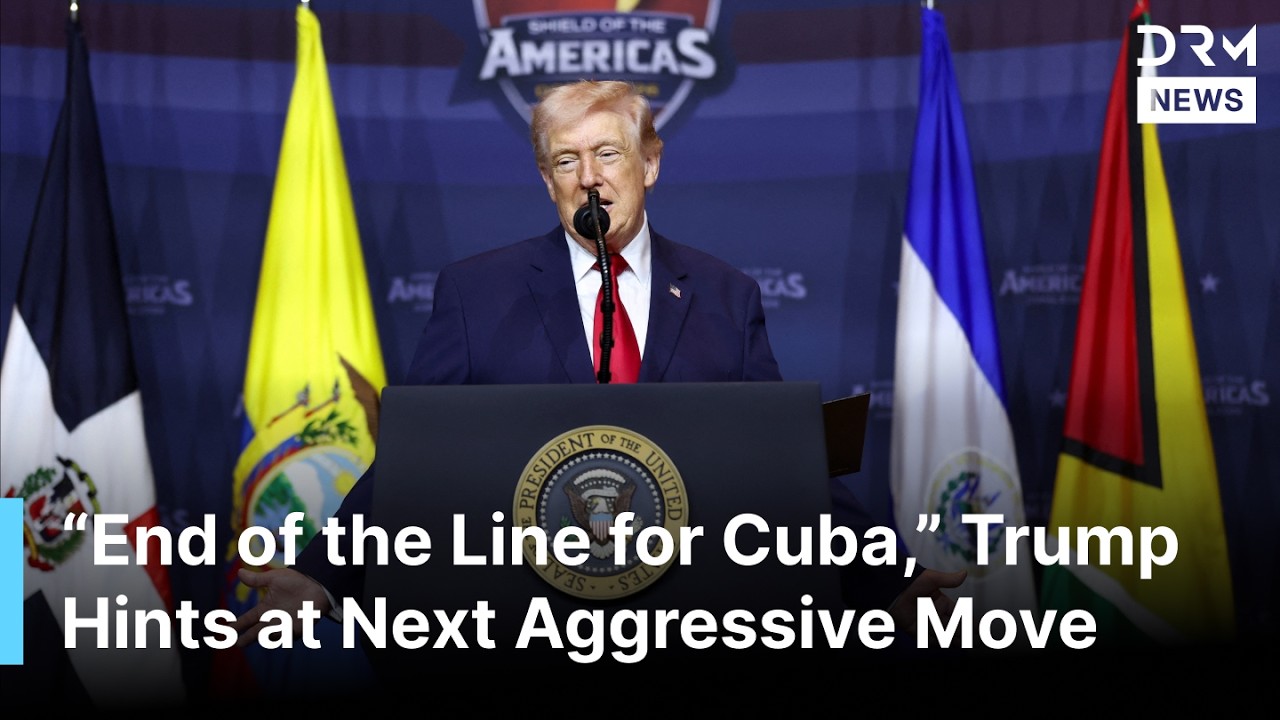 “Cuba’s at the End of the Line,” Trump Hints at Hardline Cuba Policy During Americas Summit | AC1B
